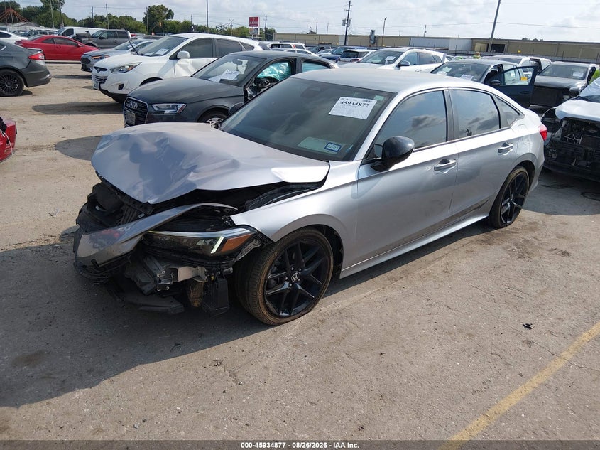 2024 Honda Civic, Front End, IAAI, VIN 2HGFE2F52RH546304 — photo 2