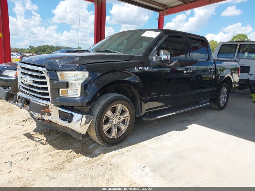 2017 Ford F-150, Right Side, IAAI, VIN 1FTEW1CP4HFA20831 — photo 2