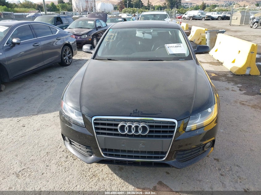 2011 AUDI A4 auction photo 6