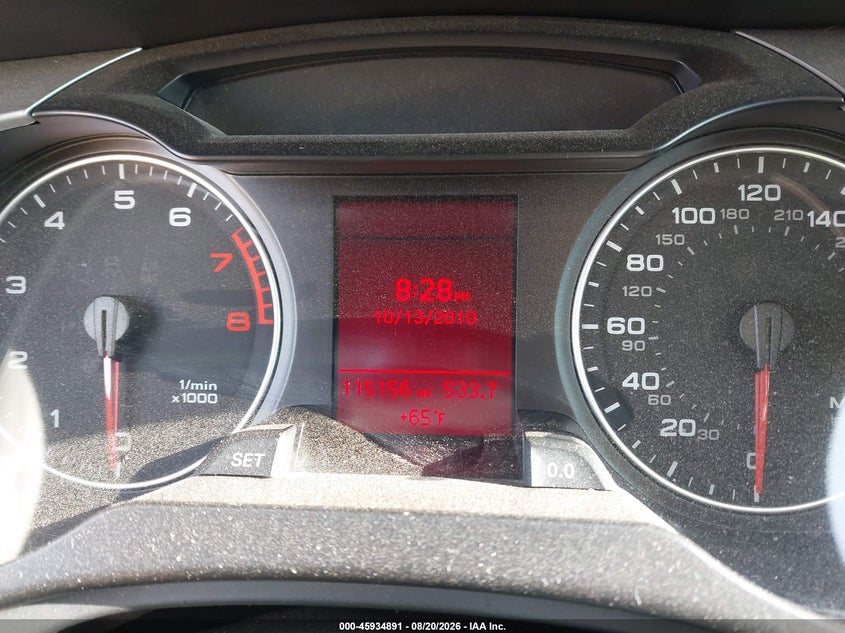 2011 AUDI A4 auction photo 7