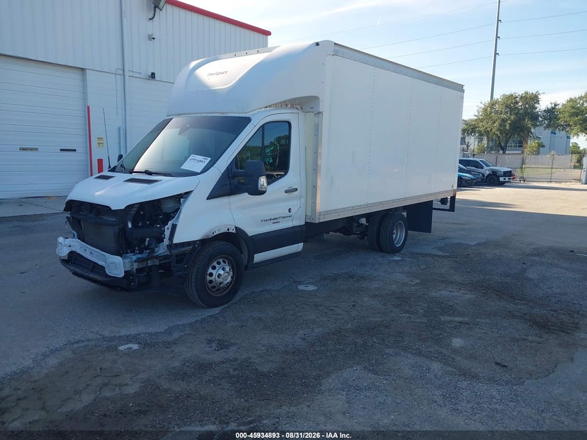 2021 Ford Transit, Front End, IAAI, VIN 1FDRU6PG3MKA23165 — photo 2