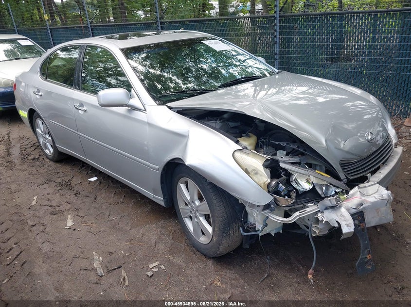 LEXUS ES 2005 VIN JTHBA30G655137117