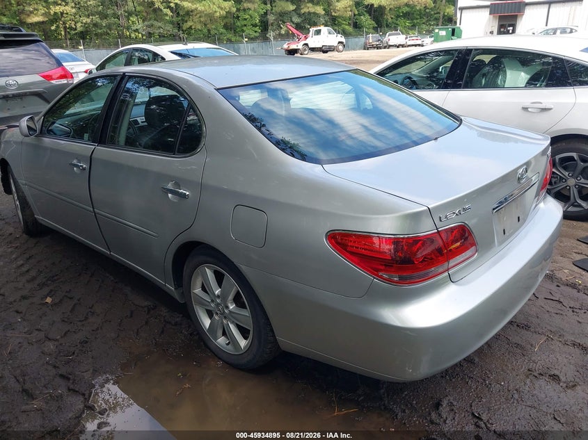 LEXUS ES 2005 VIN JTHBA30G655137117