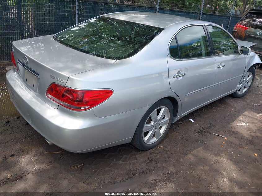 LEXUS ES 2005 VIN JTHBA30G655137117