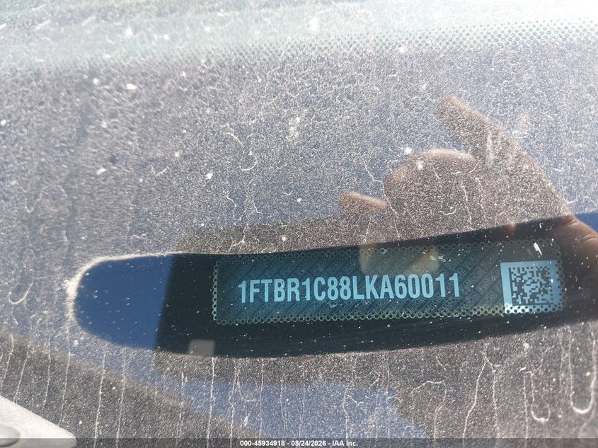 FORD TRANSIT-250 2020 VIN 1FTBR1C88LKA60011
