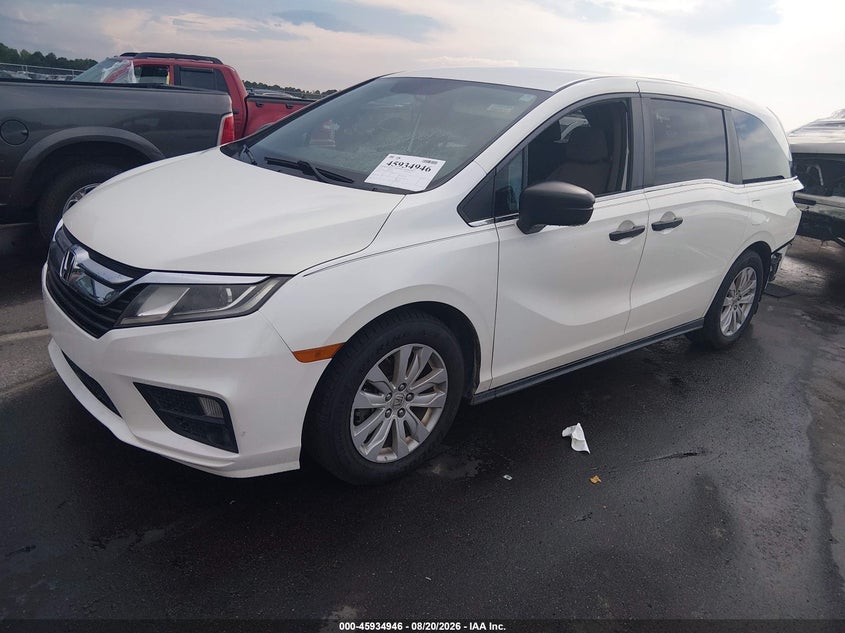 2019 HONDA ODYSSEY auction photo 2