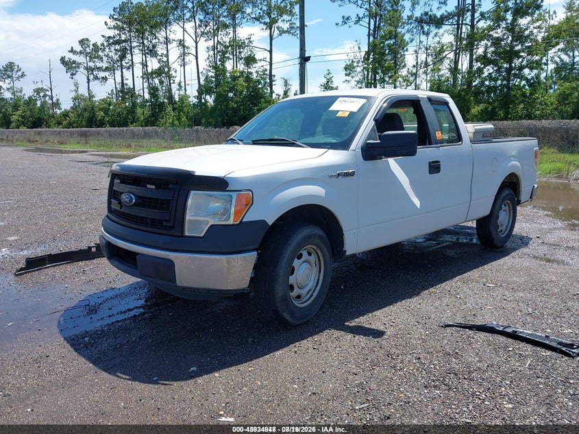 2013 Ford F-150, Biohazard, IAAI, VIN 1FTFX1CF8DKE30140 — photo 2