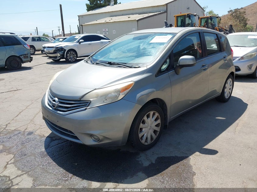 2014 Nissan Versa, Normal Wear & Tear, IAAI, VIN 3N1CE2CP7EL428695 — photo 2