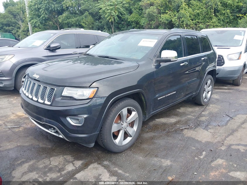 2014 JEEP GRAND CHEROKEE SPORT UTILITY VEHICLE 5.7L V-8 VVT, 360HP