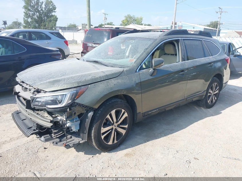 Vin: 4s4bsanc0j3215806, lot: 46434157, subaru outback 2.5i limited 20182