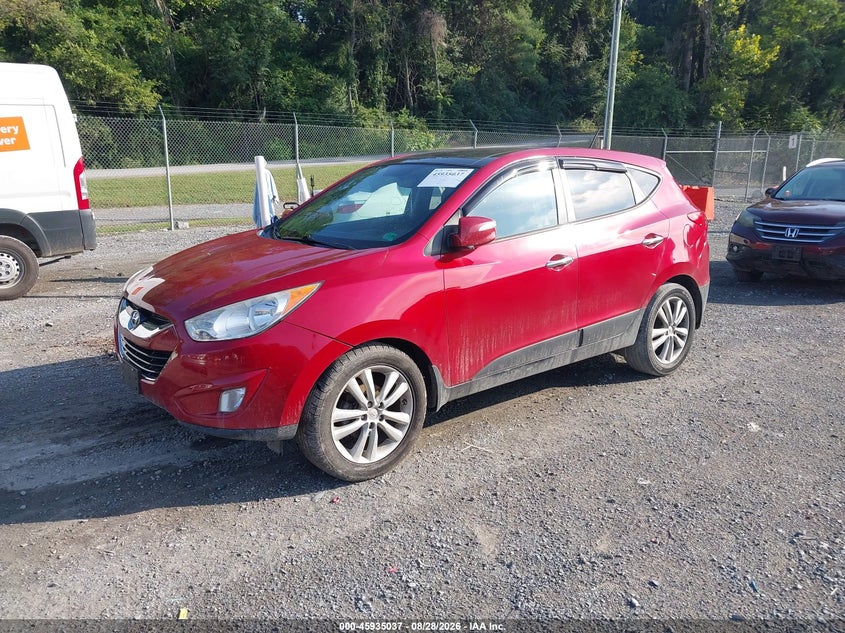 2011 Hyundai Tucson, Механіка, IAAI, VIN KM8JU3AC7BU142517 — фото 2