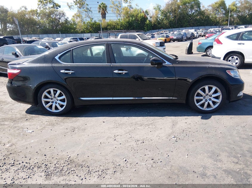 LEXUS LS 460 2008 VIN JTHBL46F785072622