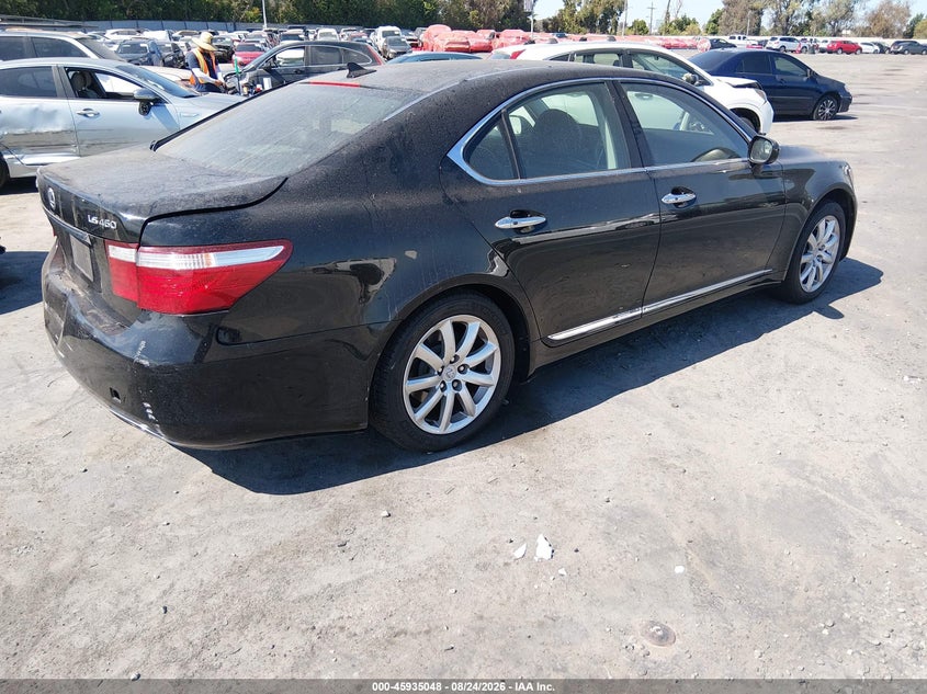 LEXUS LS 460 2008 VIN JTHBL46F785072622