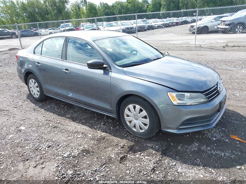 2015 VOLKSWAGEN JETTA auction photo 1