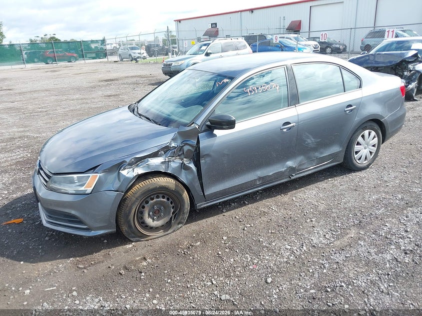 2015 VOLKSWAGEN JETTA auction photo 2
