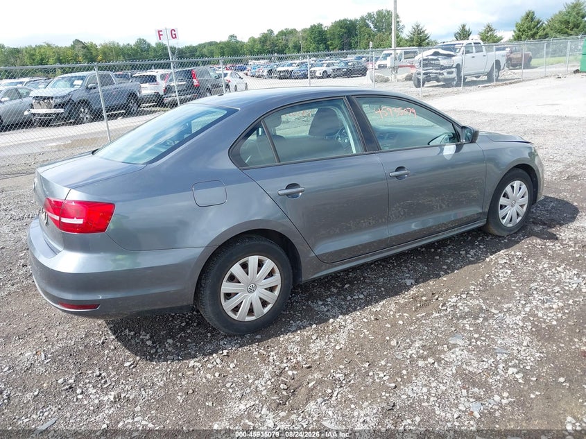 2015 VOLKSWAGEN JETTA auction photo 4