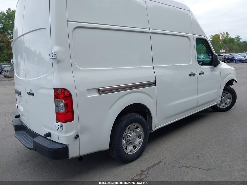 Vin: 1n6bf0lx7dn106872, lot: 46434229, nissan nv cargo nv2500 hd s v6 20134