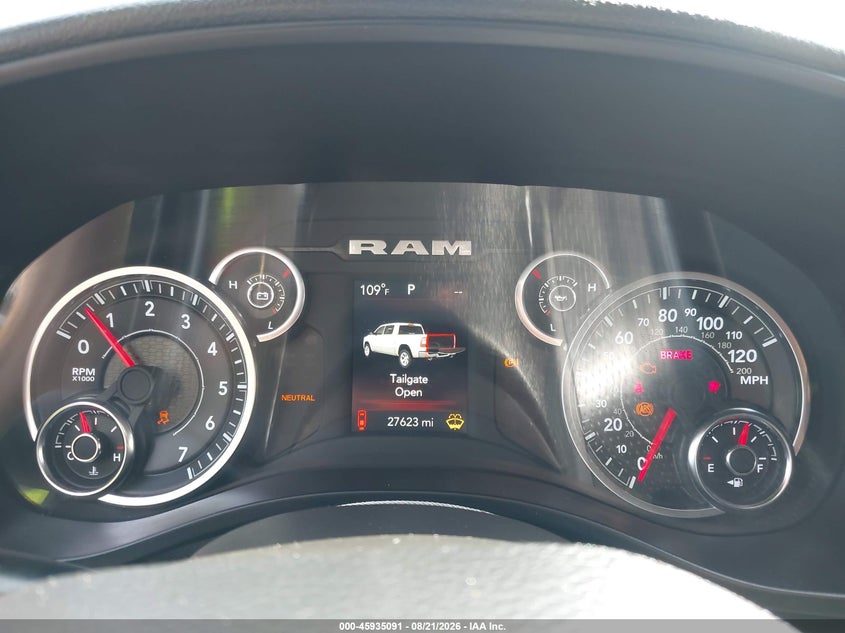 RAM 1500 2024 VIN 1C6RRFGG1RN190840