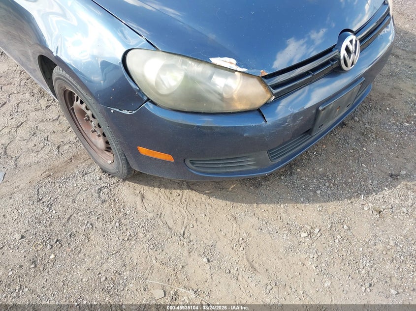 VOLKSWAGEN GOLF 2013 VIN WVWDB7AJ2DW076270