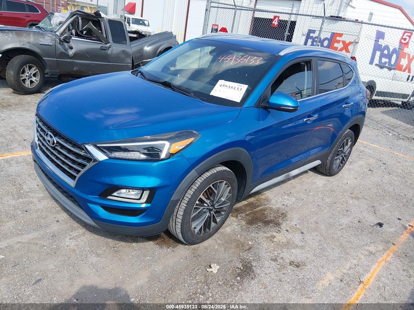 2021 HYUNDAI TUCSON auction photo 2