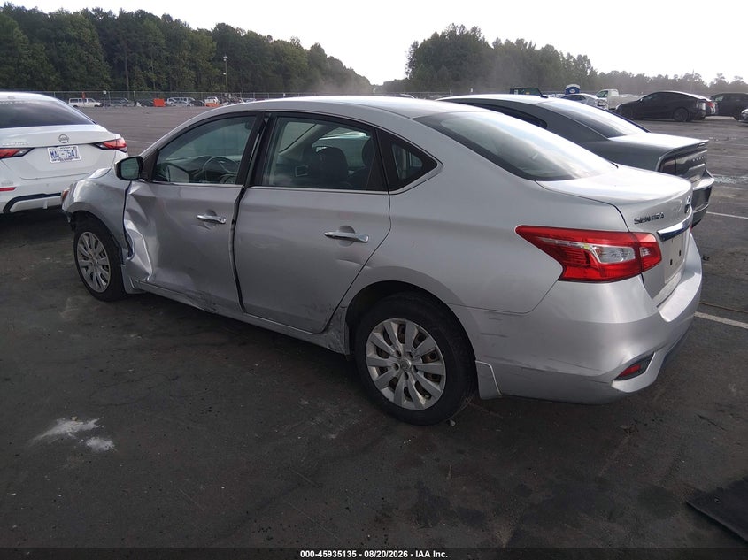 Vin: 3n1ab7ap3hy379048, lot: 46434276, nissan sentra s 20173