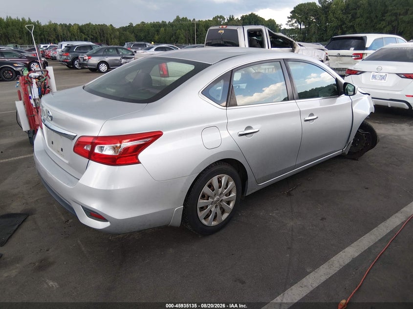 2017 NISSAN SENTRA auction photo 4