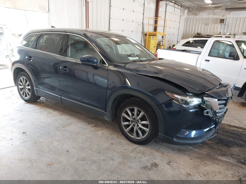 Vin: jm3tcbcy6j0223010, lot: 46434281, mazda cx-9 touring 20181