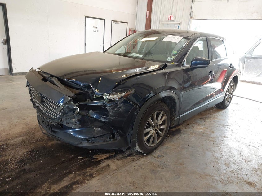 2018 Mazda CX-9, Front End, IAAI, VIN JM3TCBCY6J0223010 — photo 2