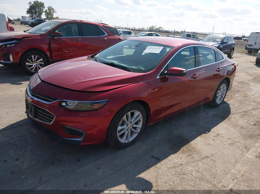 2016 Chevrolet Malibu, Правый бок, IAAI, VIN 1G1ZE5ST5GF217623 — фото 2