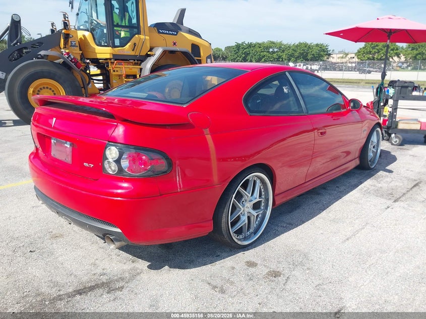 2004 PONTIAC GTO auction photo 4