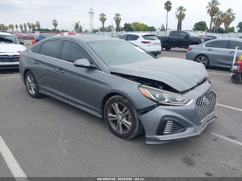 2018 Hyundai Sonata Sport, Front, IAAI, VIN 5NPE34AF7JH688526