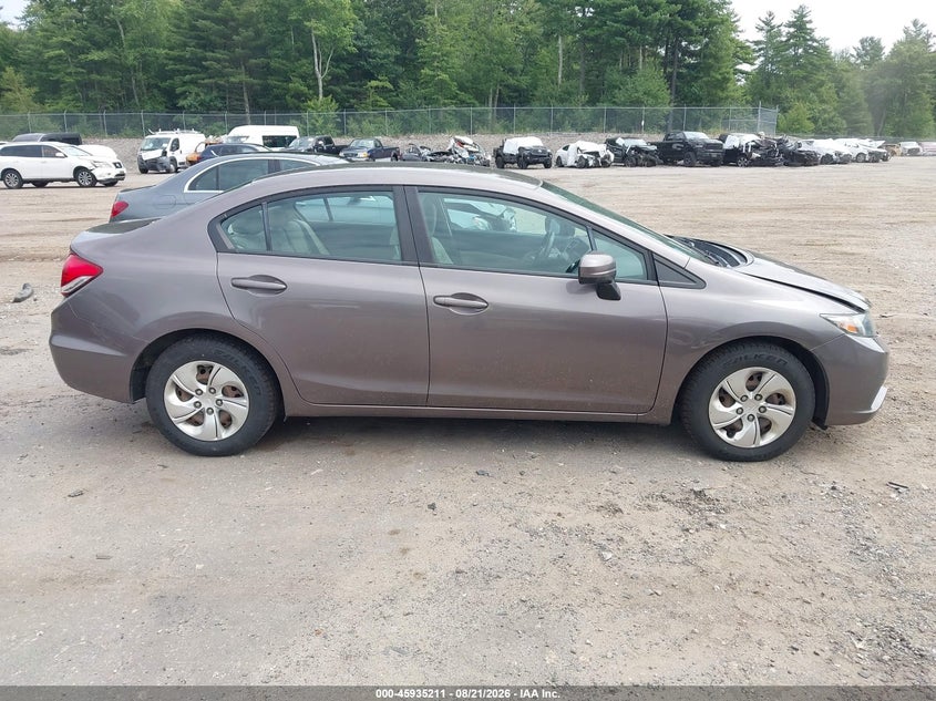 HONDA CIVIC 2015 VIN 19XFB2E52FE042626