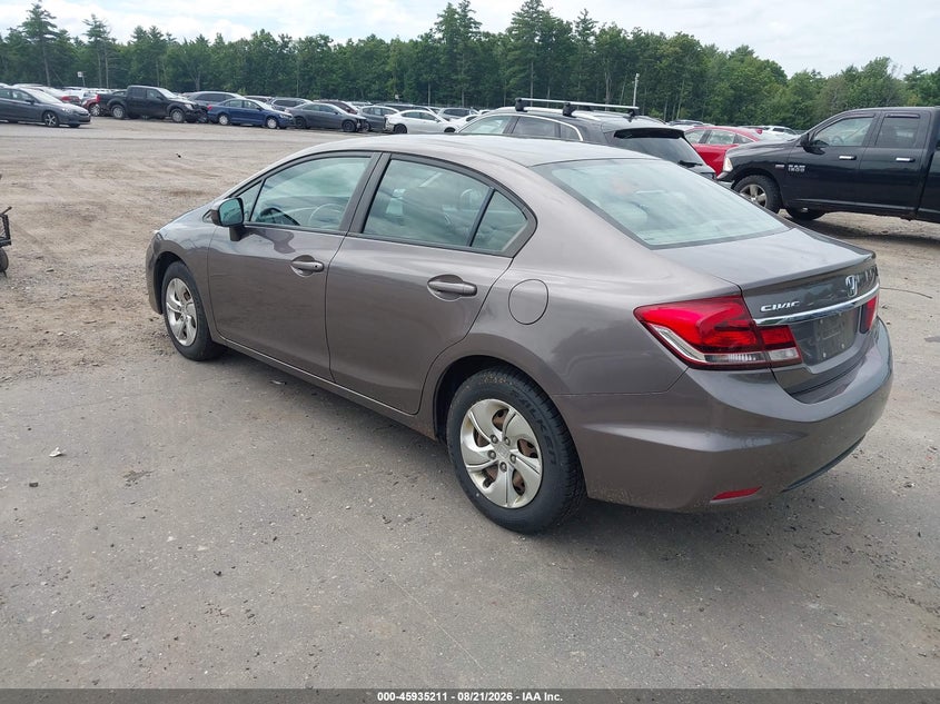 2015 HONDA CIVIC auction photo 3