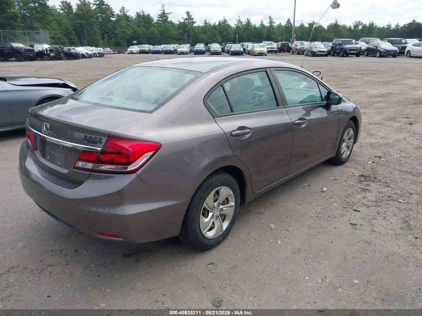 2015 HONDA CIVIC auction photo 4