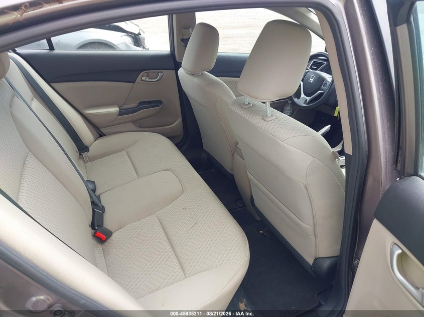 2015 HONDA CIVIC auction photo 8