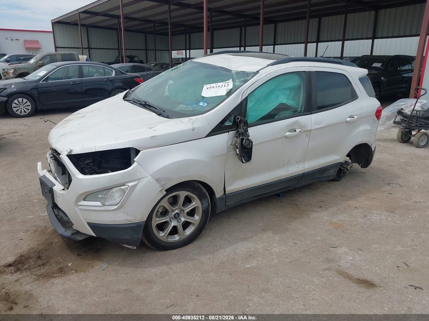 Vin: maj3s2ge5kc287816, lot: 46434353, ford ecosport se 20192
