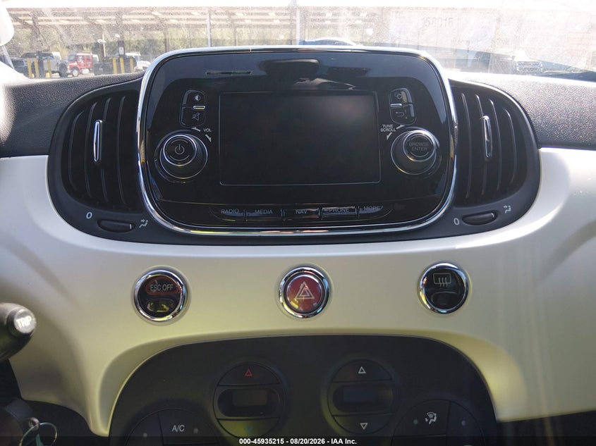 FIAT 500E 2016 VIN 3C3CFFGE1GT229286