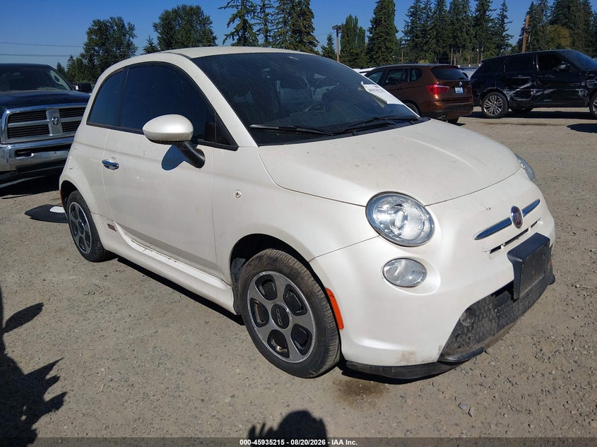 2016 FIAT 500E auction photo 1