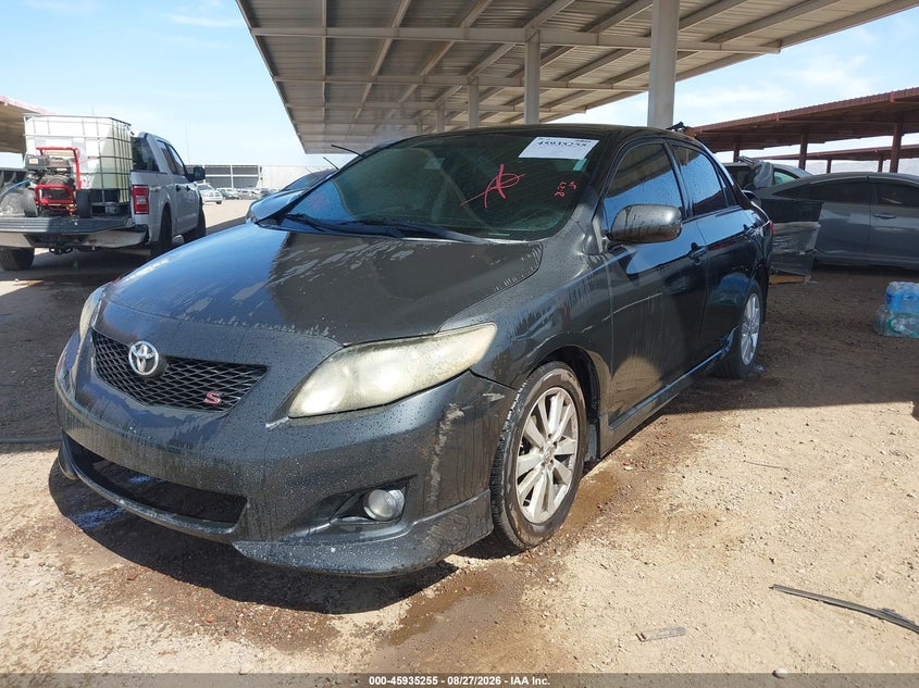 Vin: 1nxbu4ee4az177763, lot: 46434396, toyota corolla s 20102