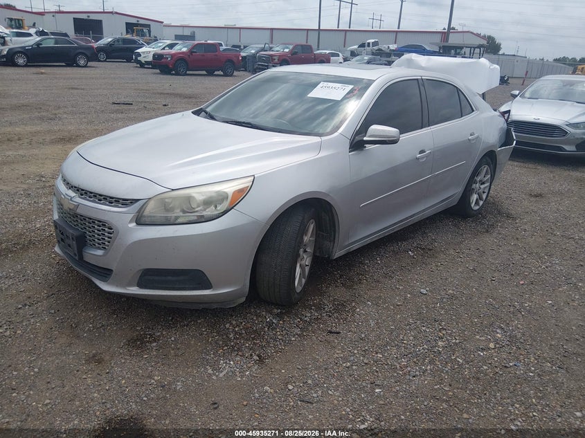 2015 Chevrolet Malibu, Rear, IAAI, VIN 1G11C5SL0FF265824 — photo 2