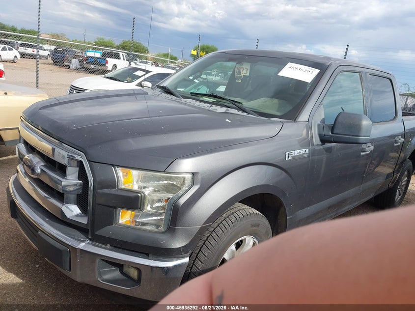 Vin: 1ftew1cf7ffa40995, lot: 46434433, ford f-150 xlt 20152