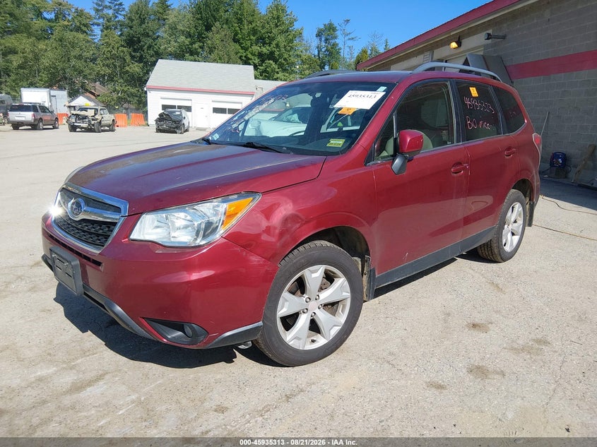 2016 Subaru Forester, Био/химия, IAAI, VIN JF2SJAHCXGH467451 — фото 2