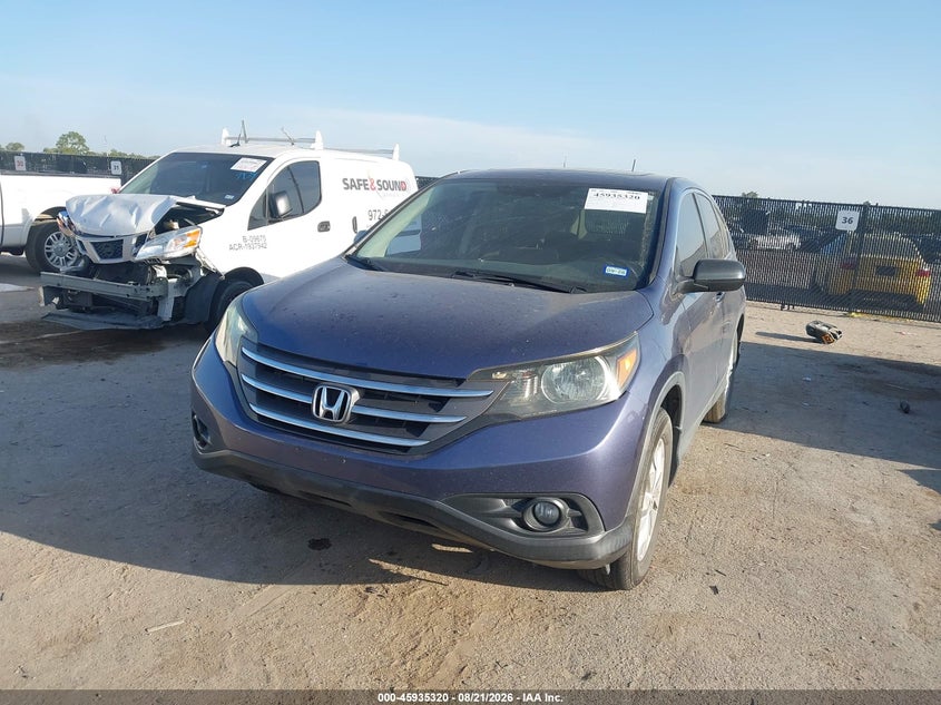 2012 Honda CR-V, Hail, IAAI, VIN 5J6RM3H59CL00929 — photo 2