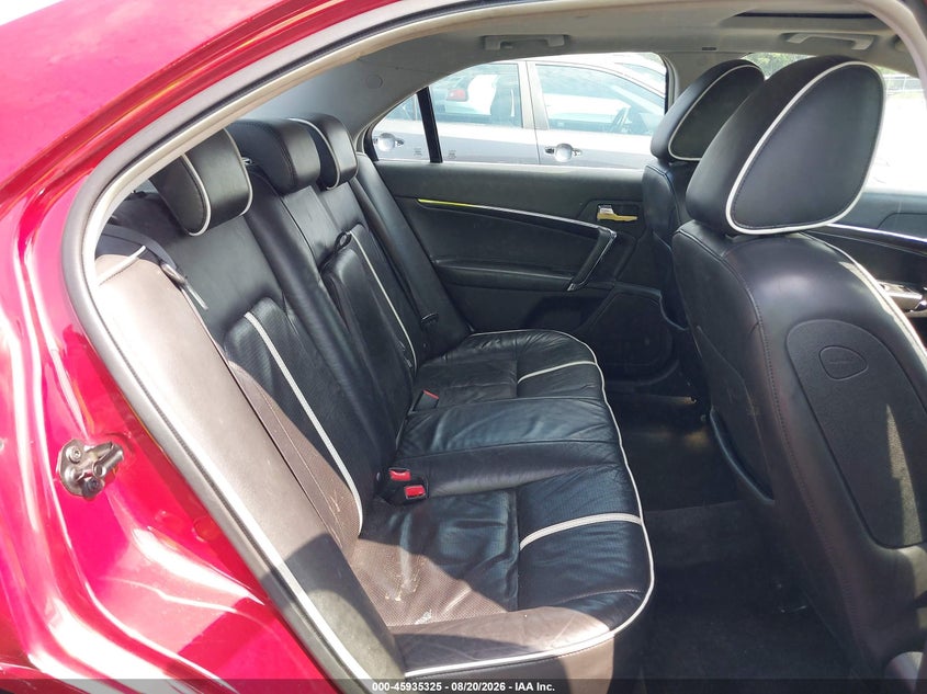 2010 LINCOLN MKZ auction photo 8