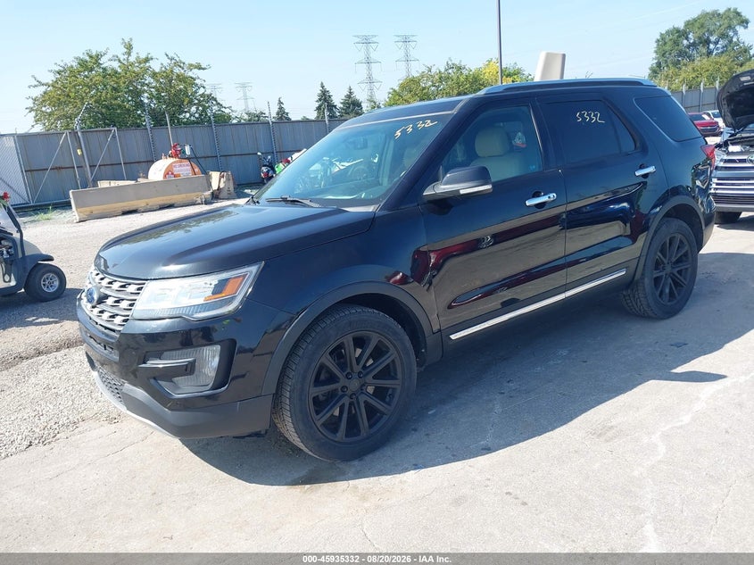 FORD EXPLORER 2017 VIN 1FM5K8FH5HGC85840