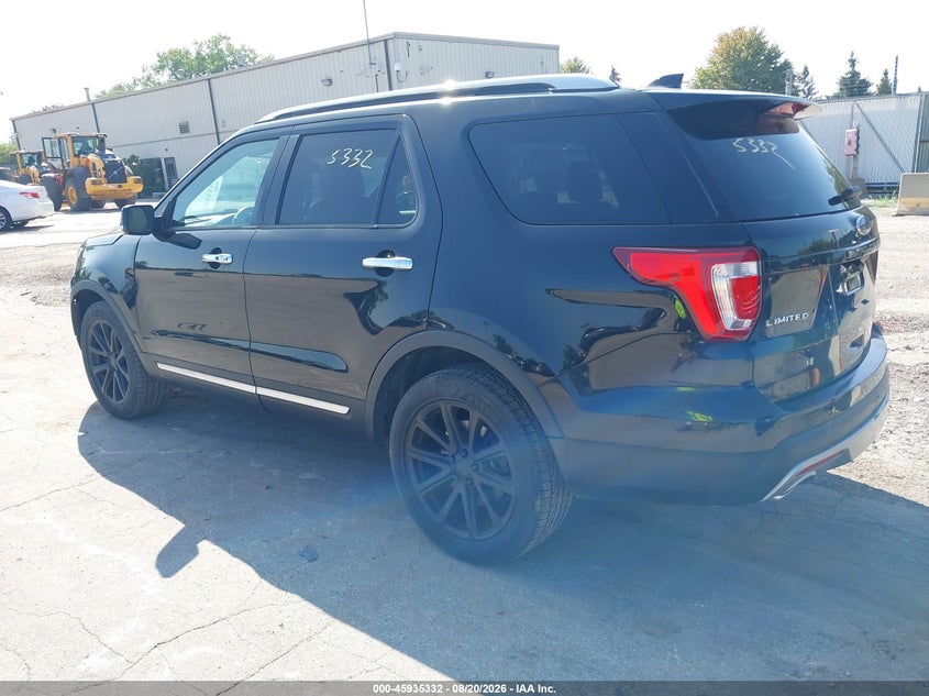 FORD EXPLORER 2017 VIN 1FM5K8FH5HGC85840