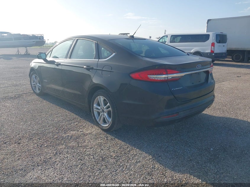 Vin: 3fa6p0uuxjr254454, lot: 46434481, ford fusion hybrid s 20183
