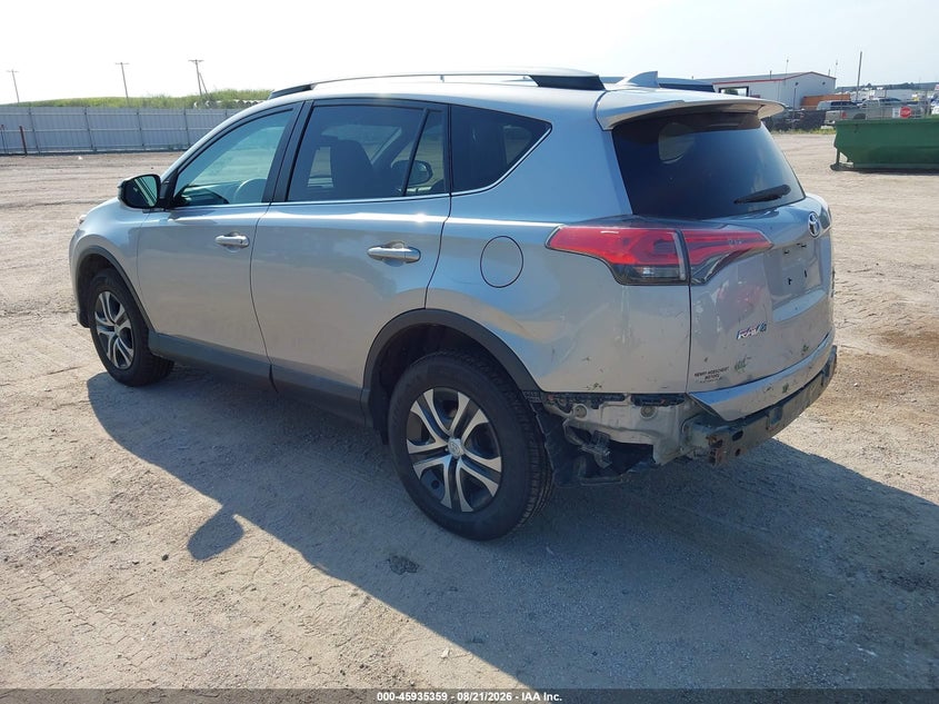 Vin: 2t3bfrev0jw845752, lot: 46434500, toyota rav4 le 20183