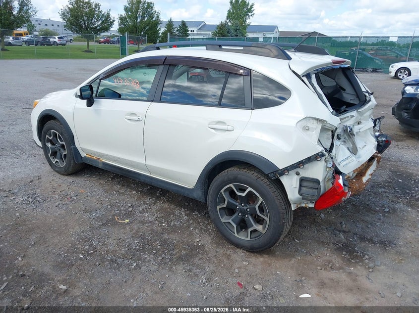 SUBARU XV CROSSTREK 2015 VIN JF2GPACC4F8212207
