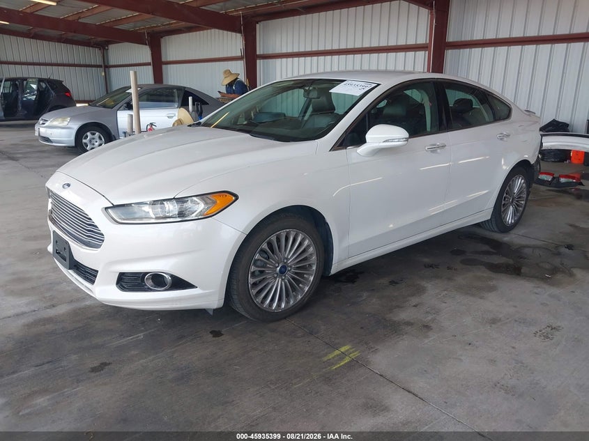 2016 Ford Fusion, Удар сзади, IAAI, VIN 3FA6P0K98GR175985 — фото 2